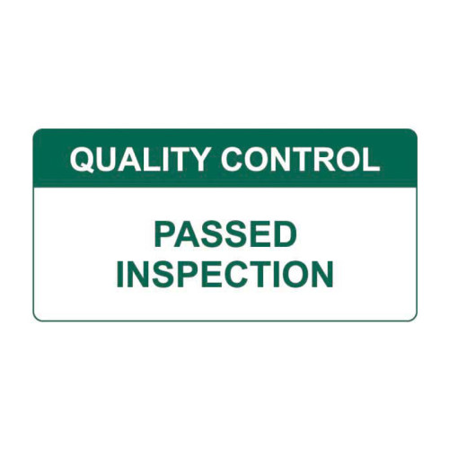 Quality Control Labels